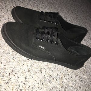 Classic All Black Vans $30